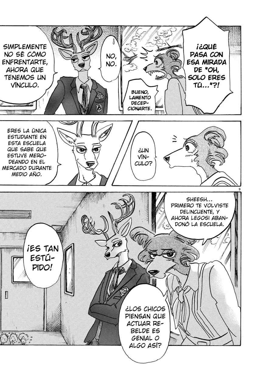 Beastars capítulo 105 página 10