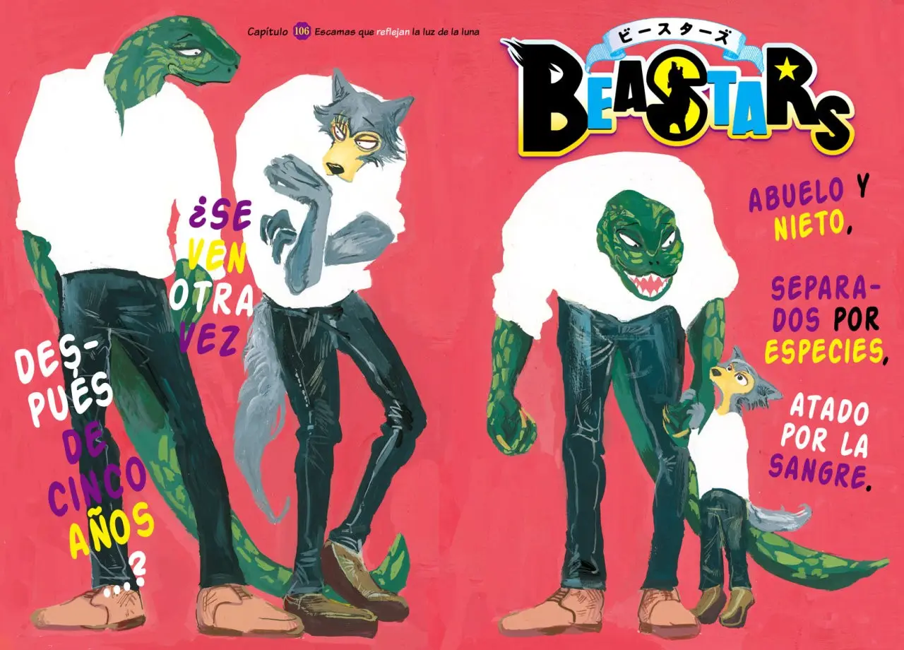 Beastars capítulo 106 página 2
