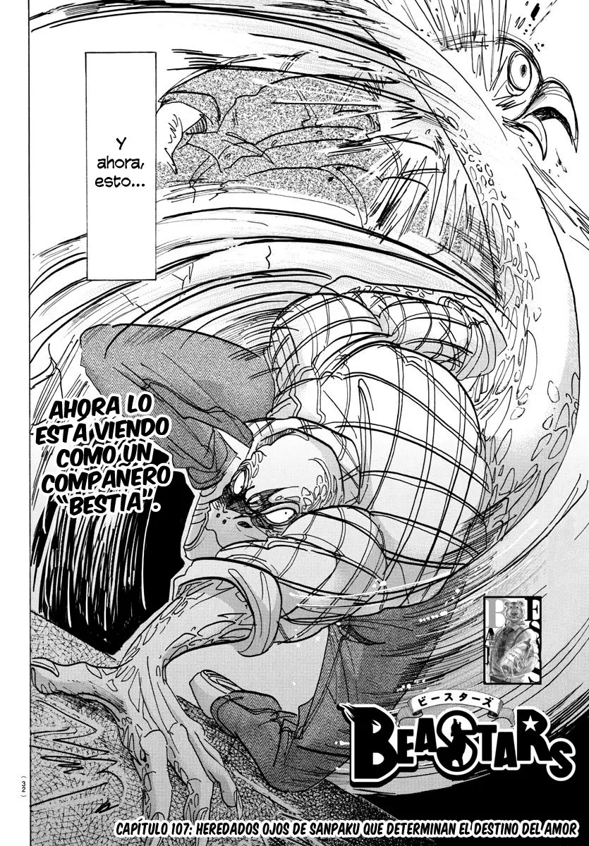 Beastars capítulo 107 página 3