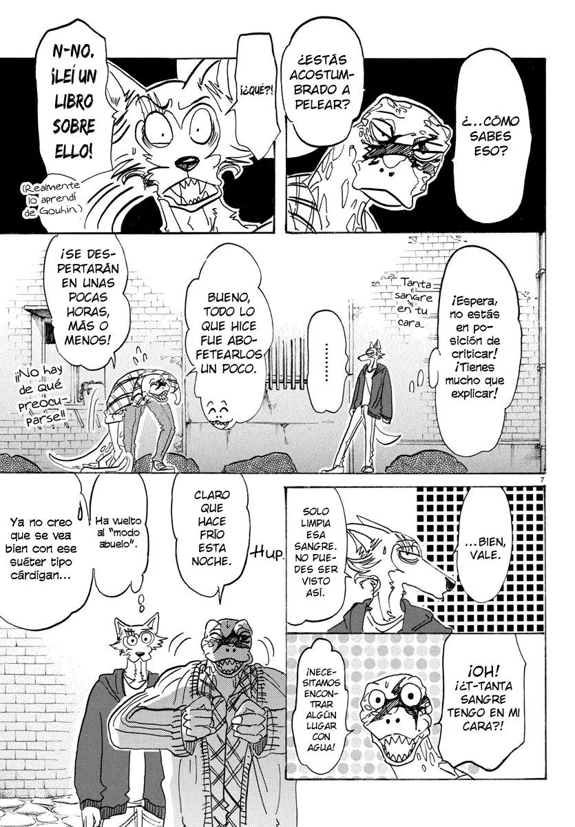 Beastars capítulo 107 página 7