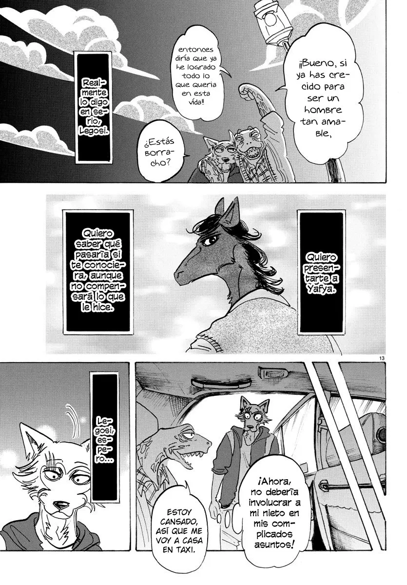 Beastars capítulo 107 página 13
