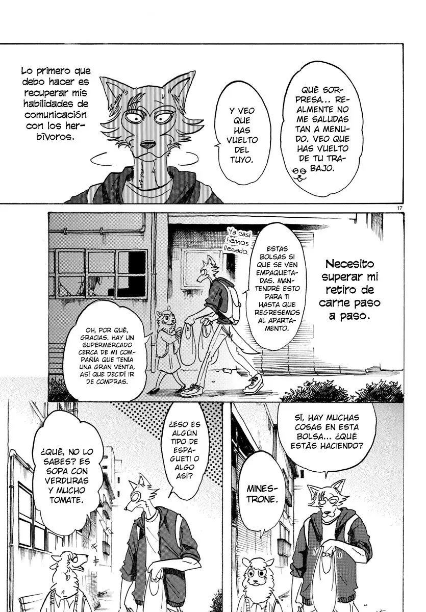 Beastars capítulo 107 página 17