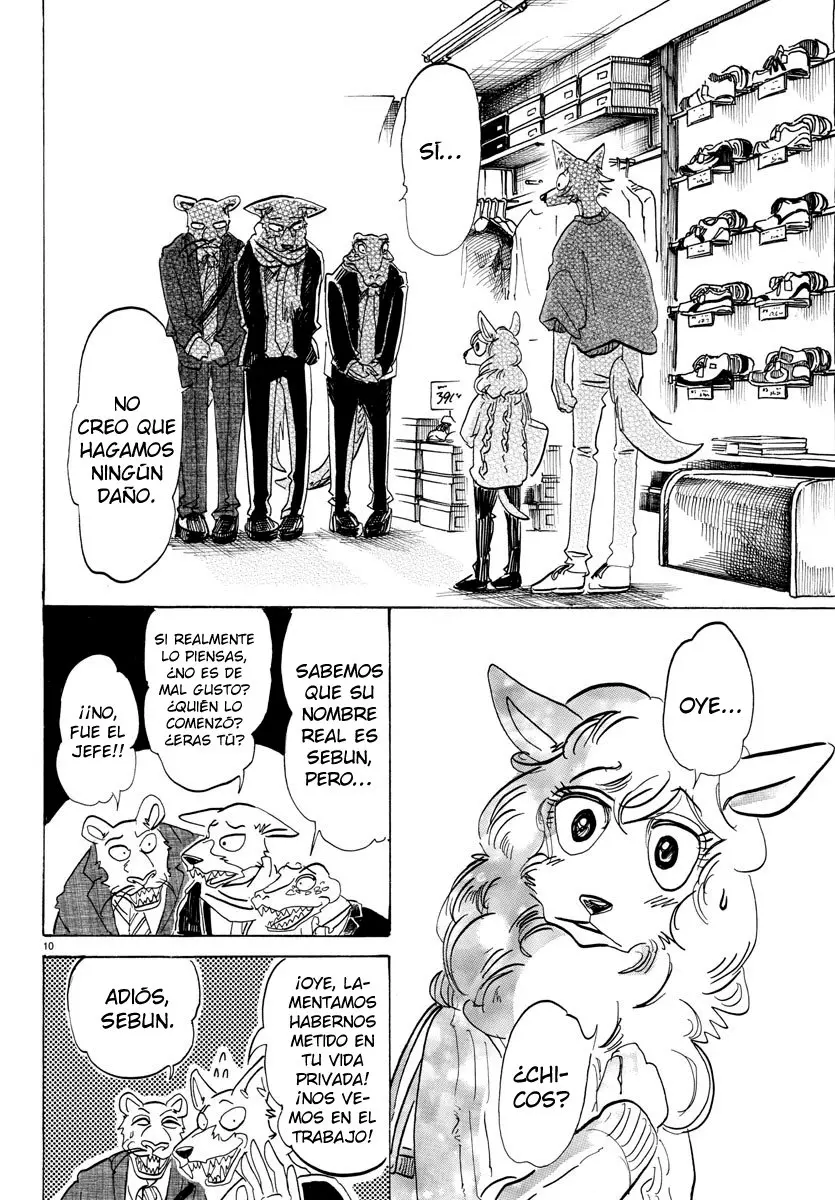 Beastars capítulo 110 página 12