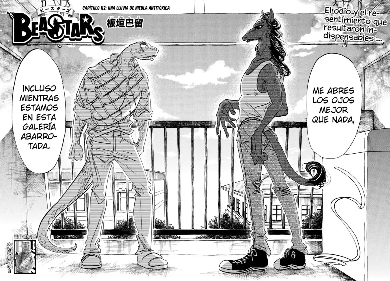 Beastars capítulo 112 página 3