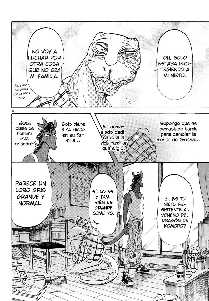 Beastars capítulo 112 página 17