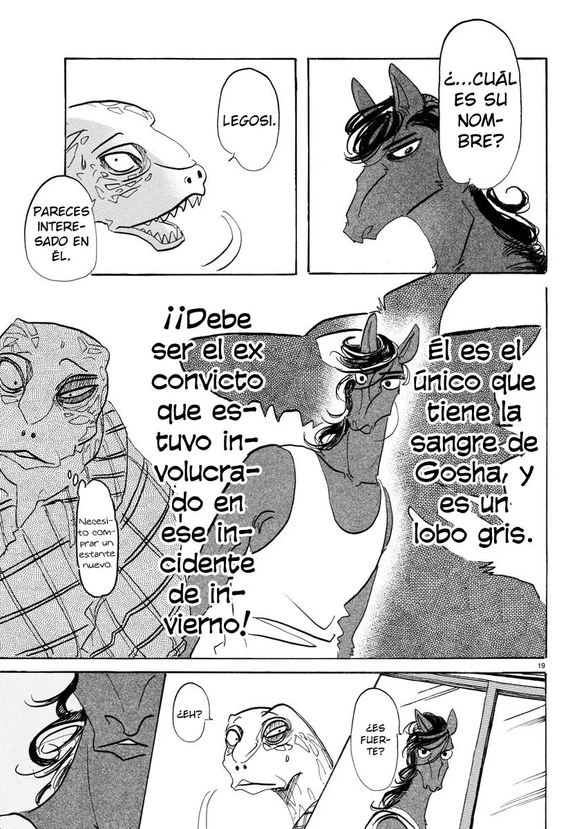 Beastars capítulo 112 página 18