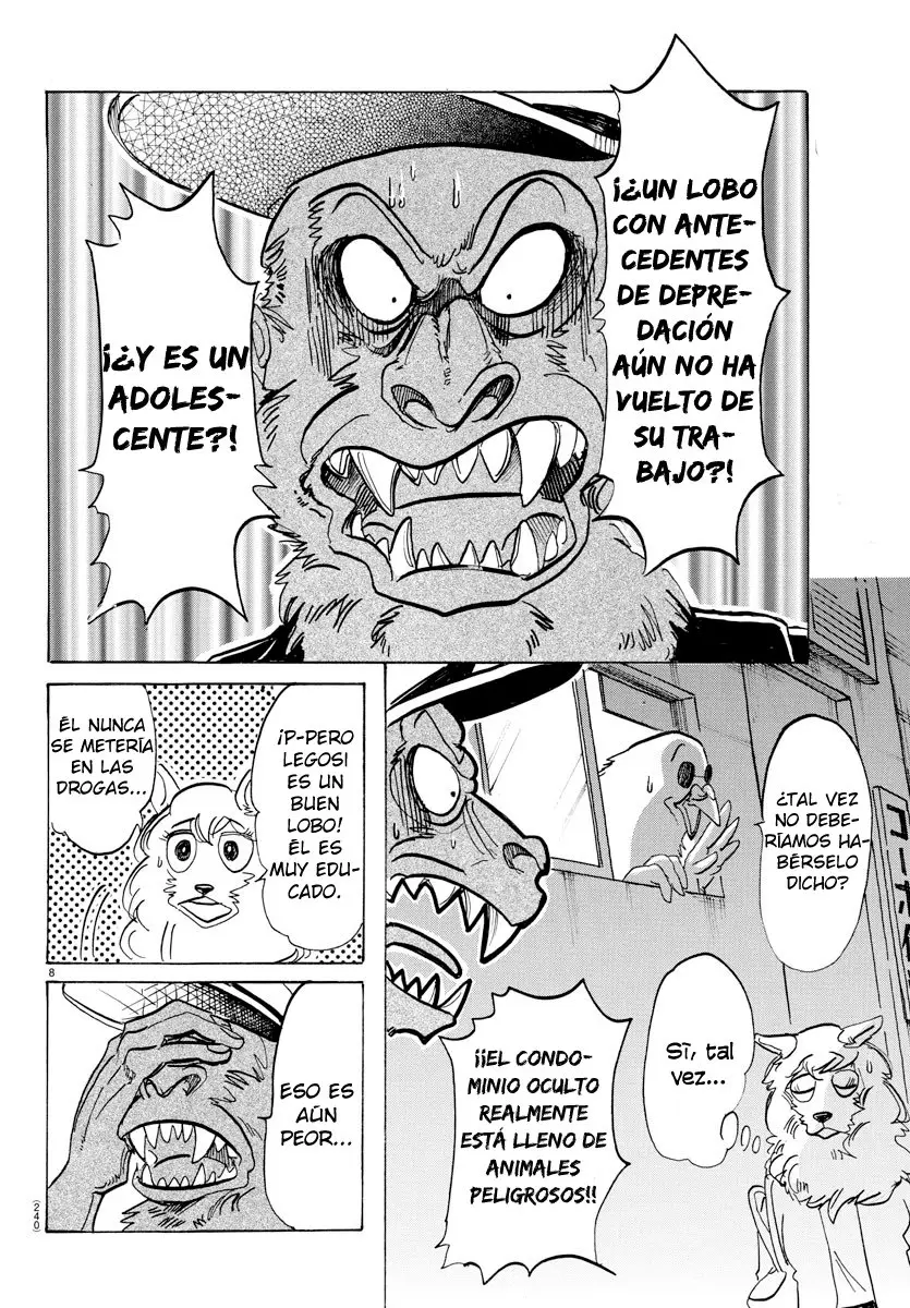 Beastars capítulo 113 página 8