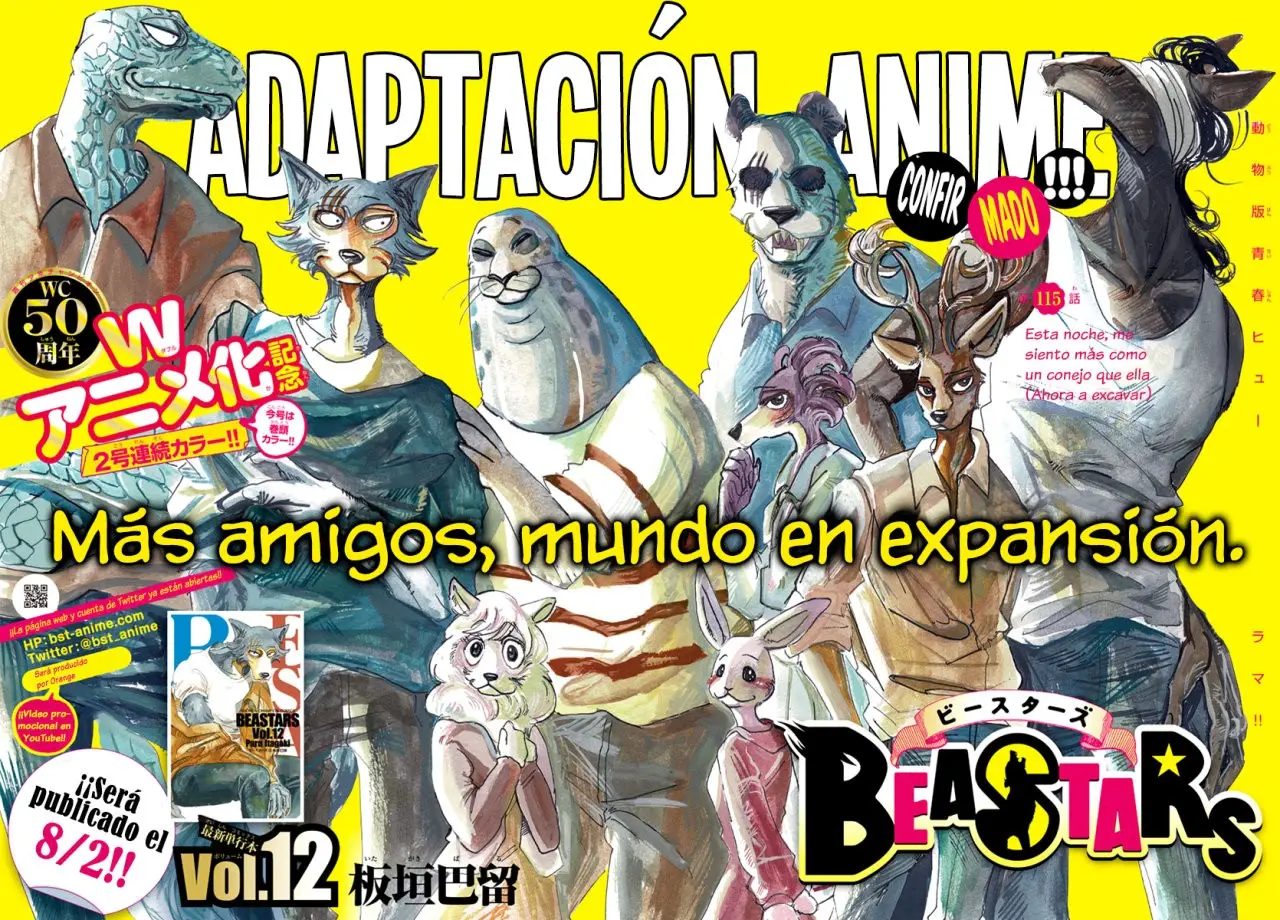 Beastars capítulo 115 página 2
