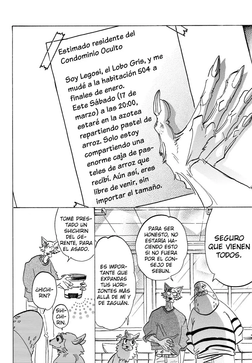 Beastars capítulo 115 página 8
