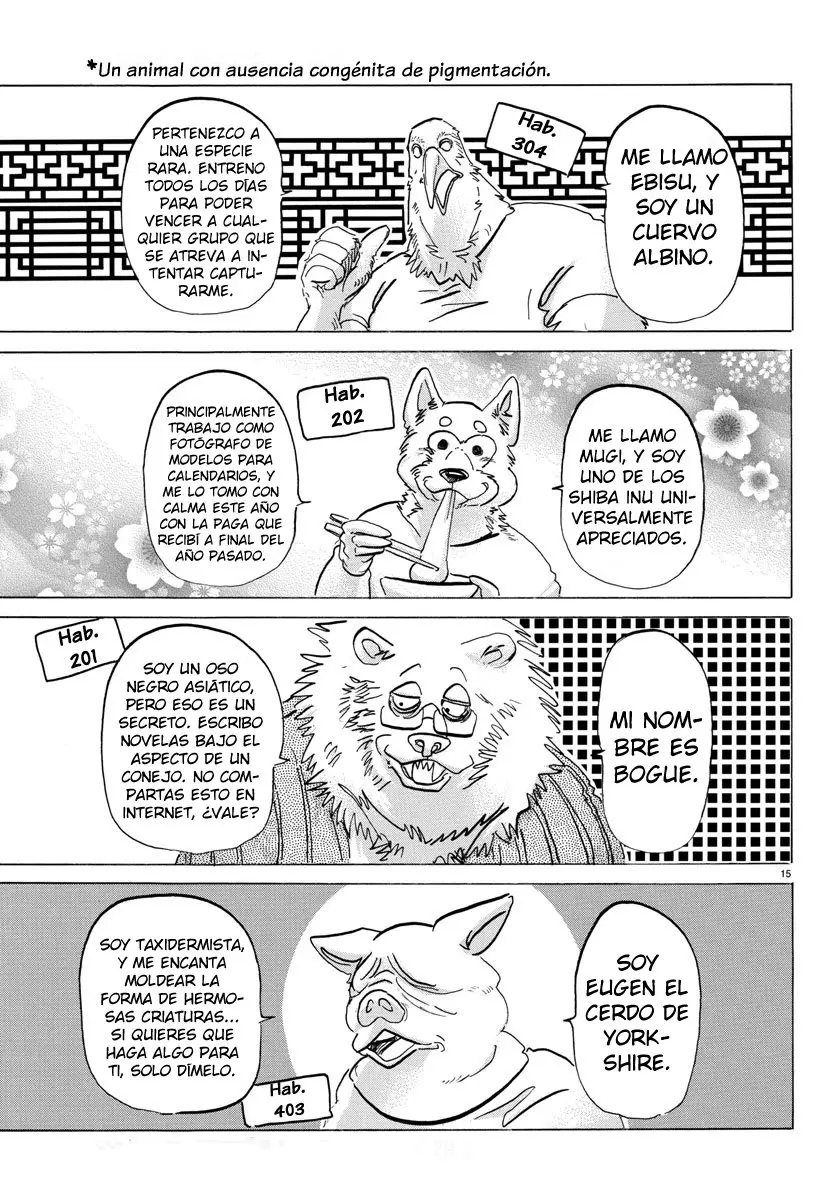 Beastars capítulo 115 página 16