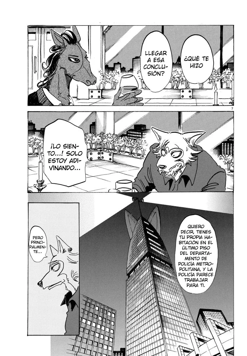 Beastars capítulo 117 página 8