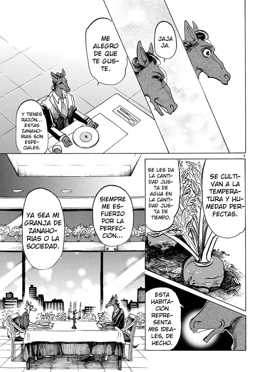 Beastars capítulo 117 página 10