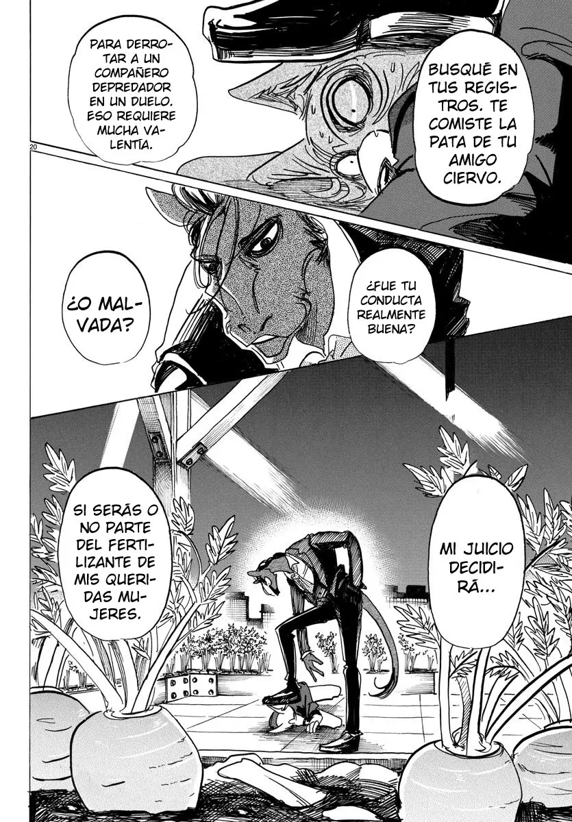 Beastars capítulo 117 página 20