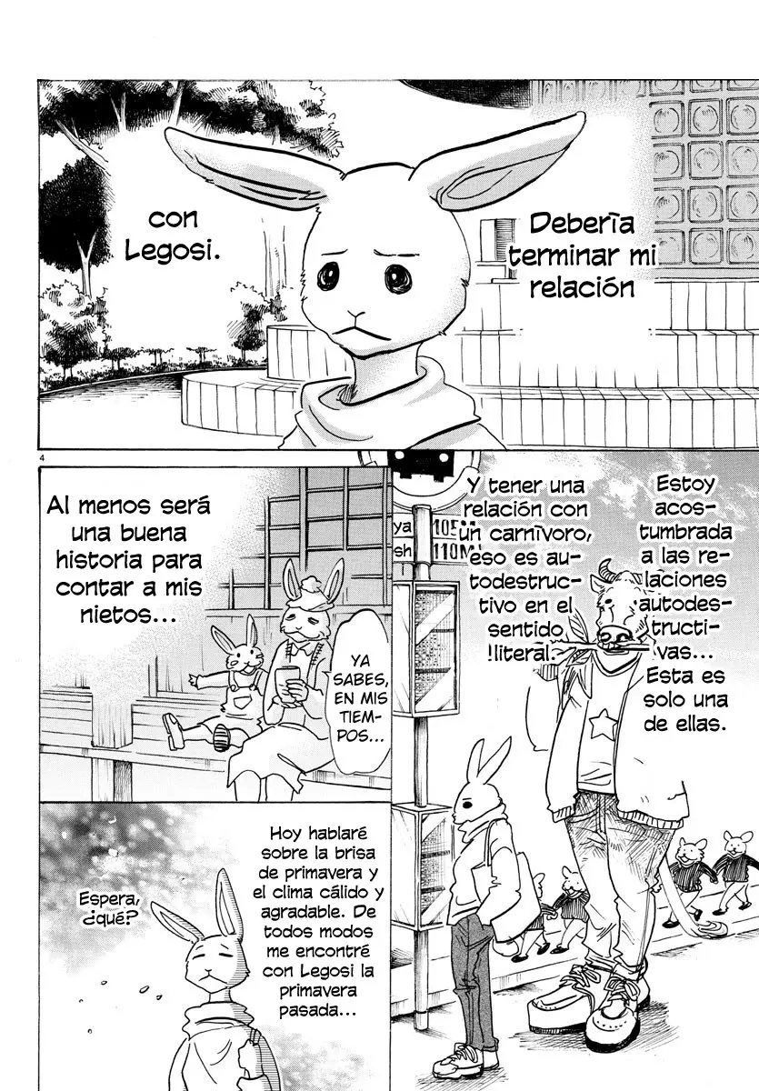 Beastars capítulo 120 página 4