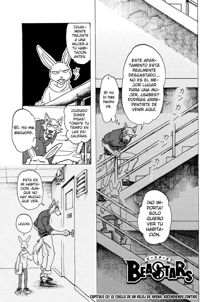 Beastars capítulo 121 página 3