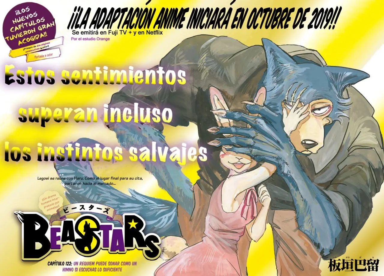 Beastars capítulo 122 página 3