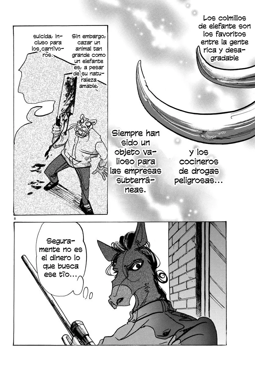 Beastars capítulo 124 página 10