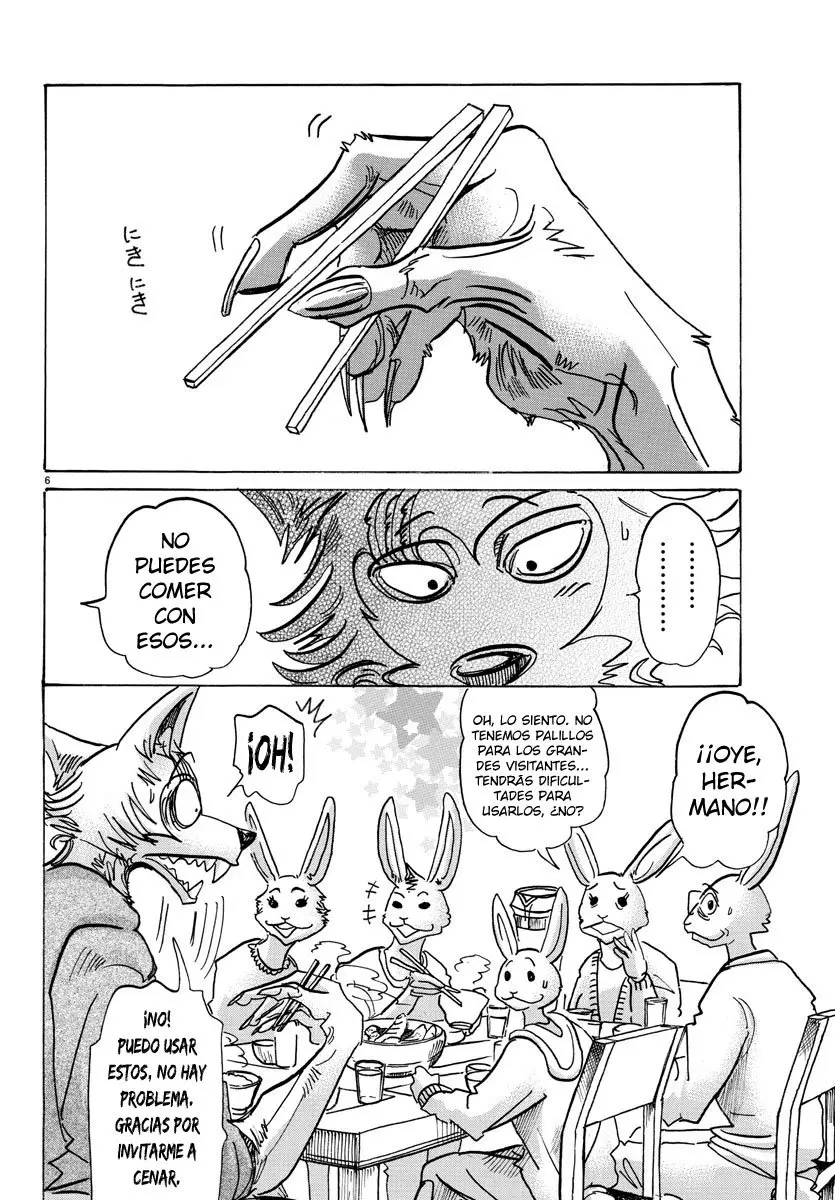 Beastars capítulo 125 página 8