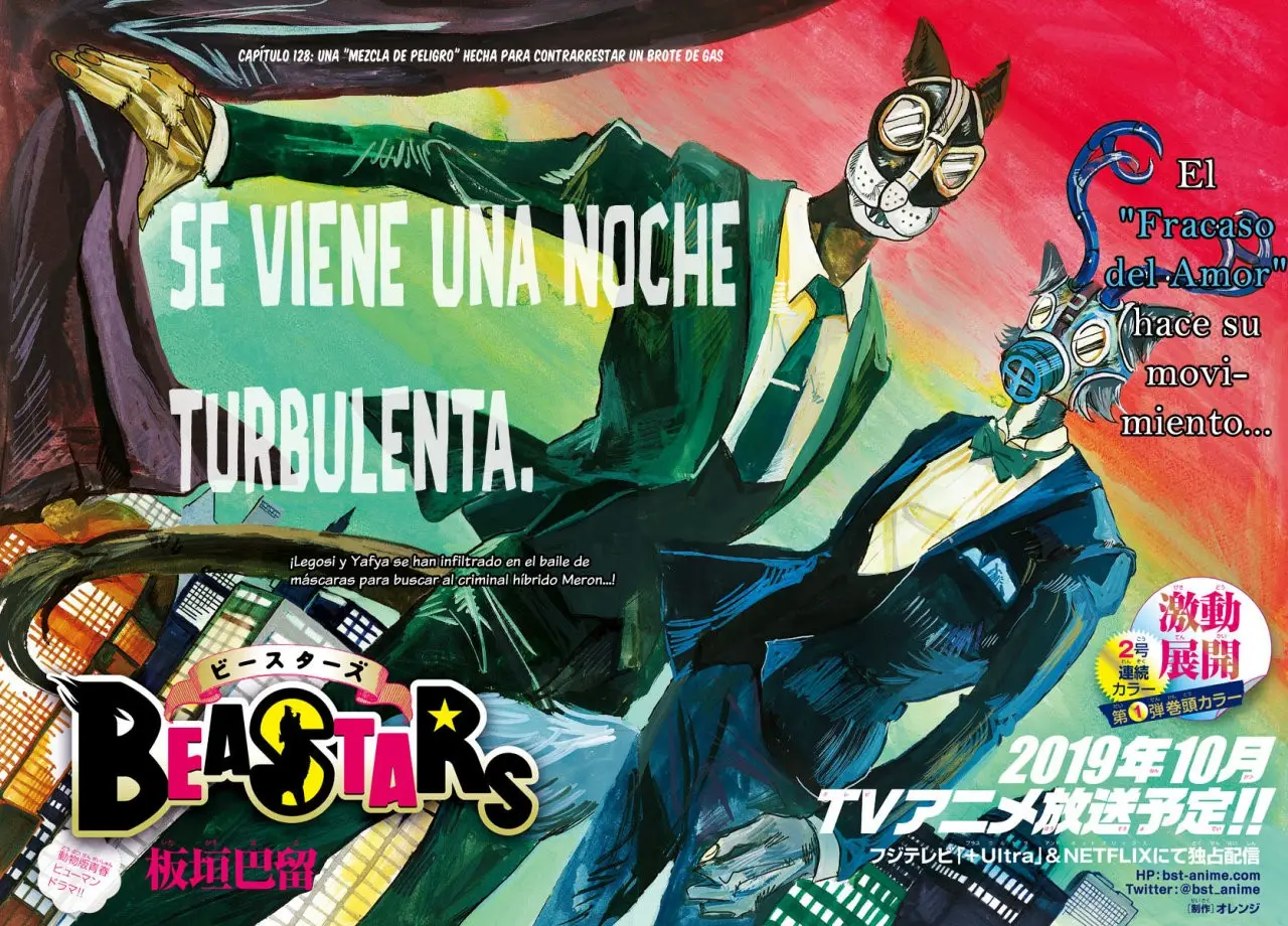 Beastars capítulo 128 página 3