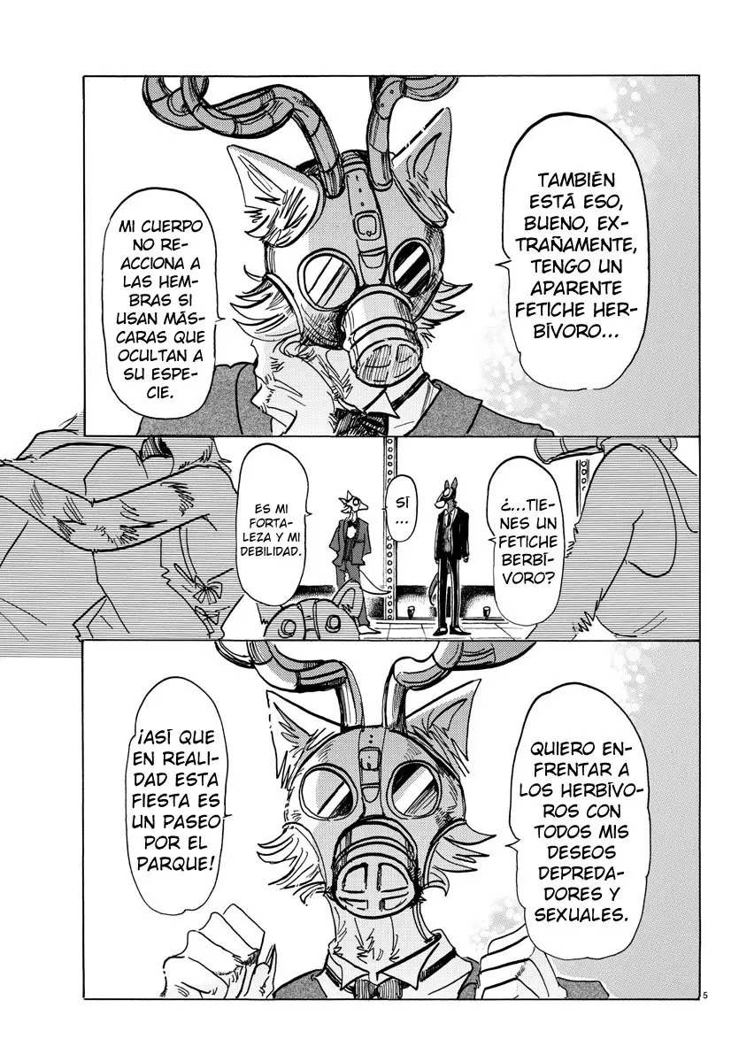 Beastars capítulo 128 página 8