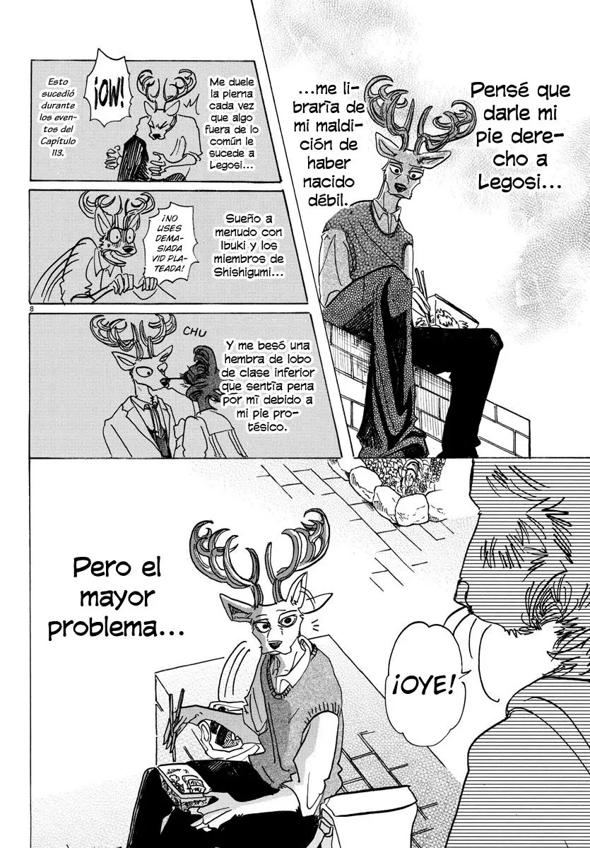 Beastars capítulo 130 página 10