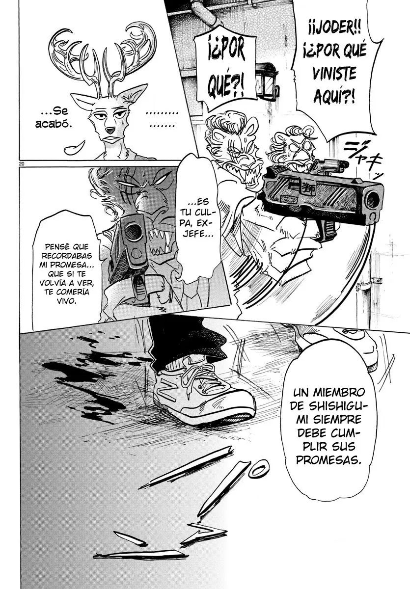 Beastars capítulo 130 página 21