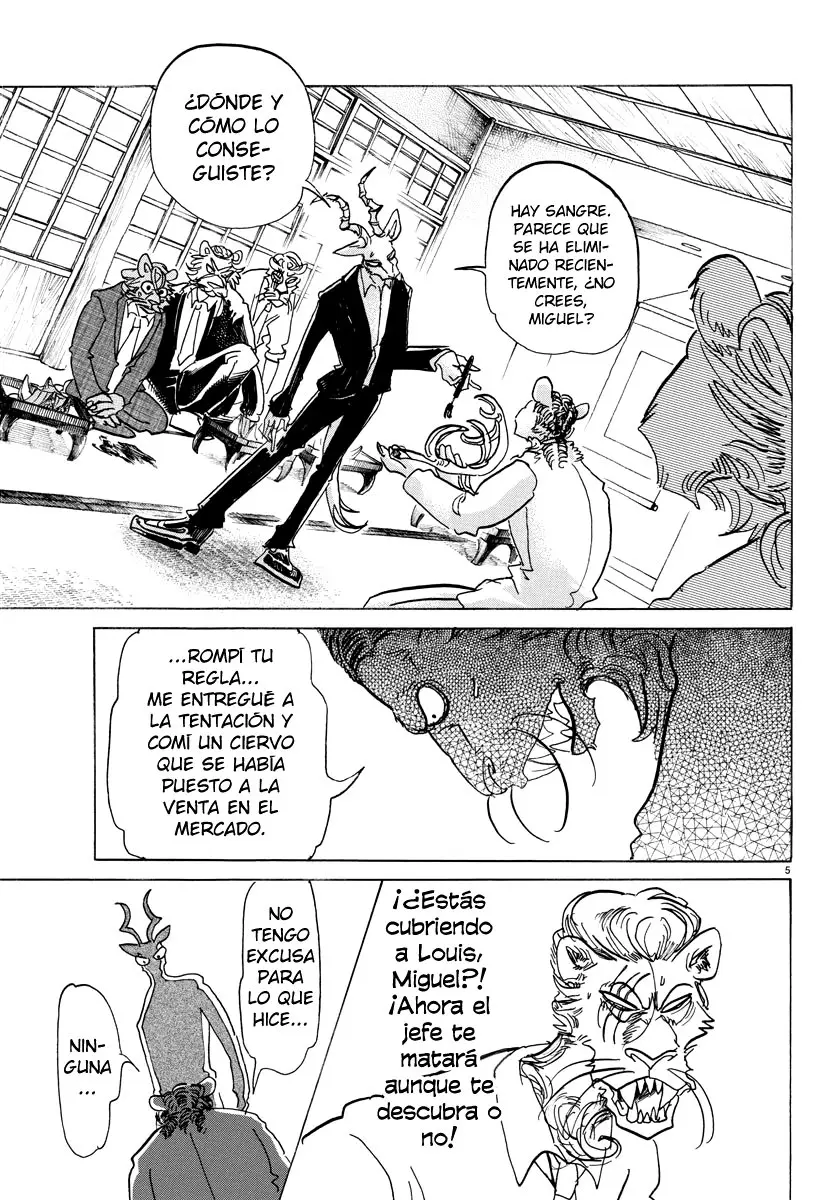 Beastars capítulo 132 página 7