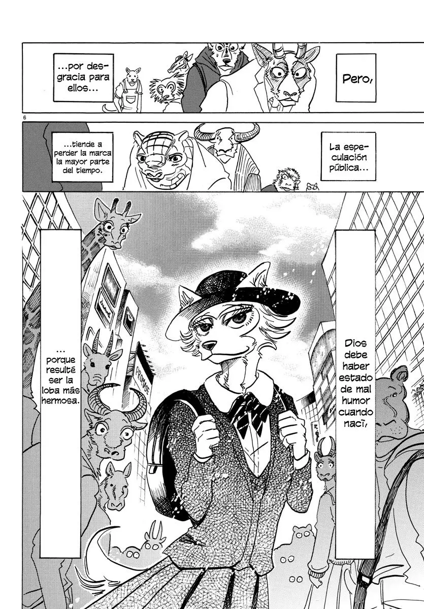 Beastars capítulo 133 página 8