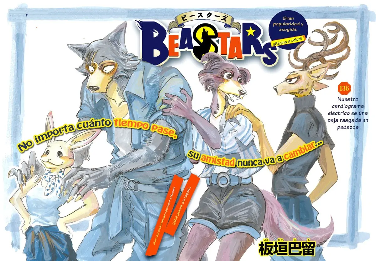 Beastars capítulo 136 página 3