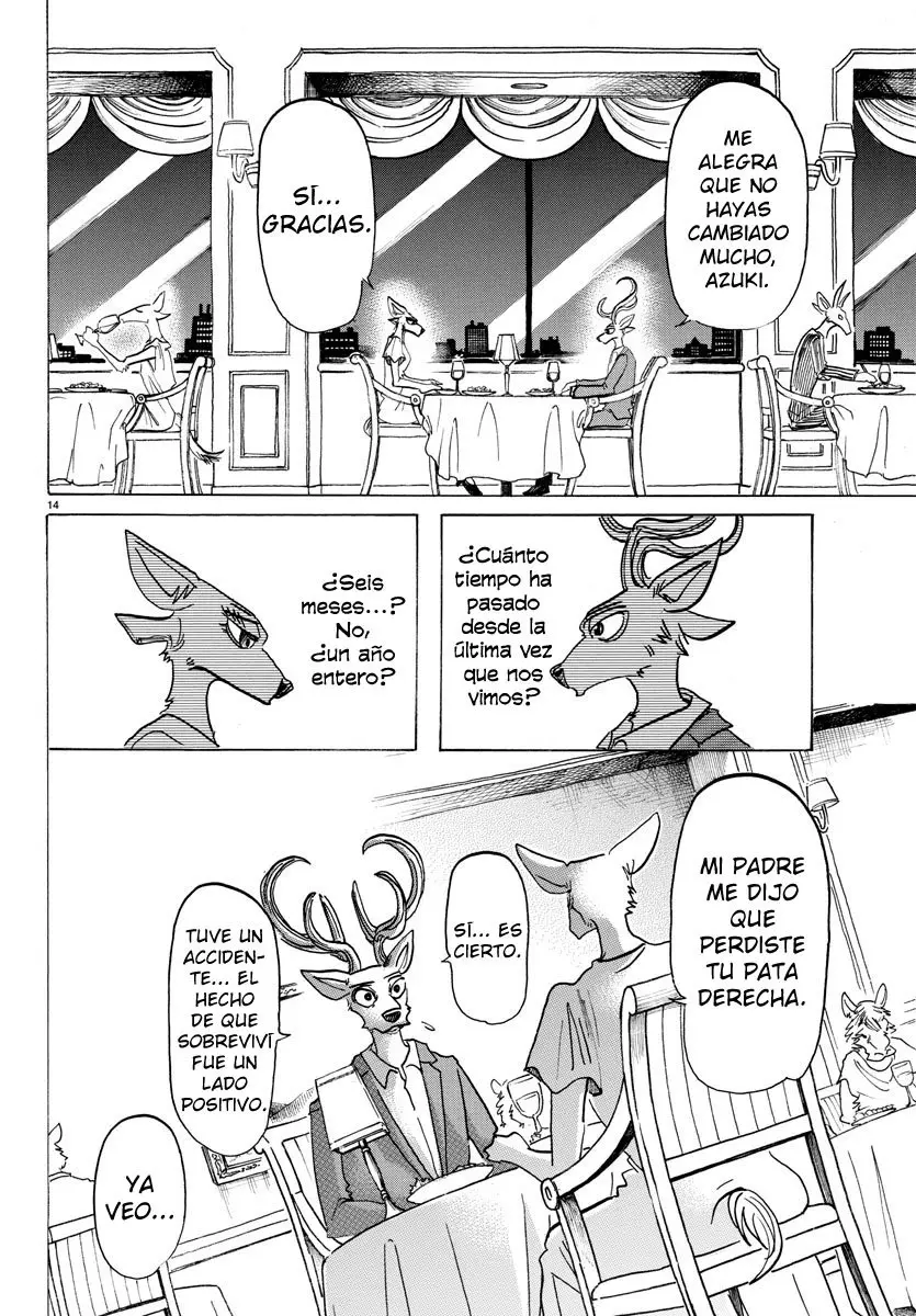 Beastars capítulo 136 página 17