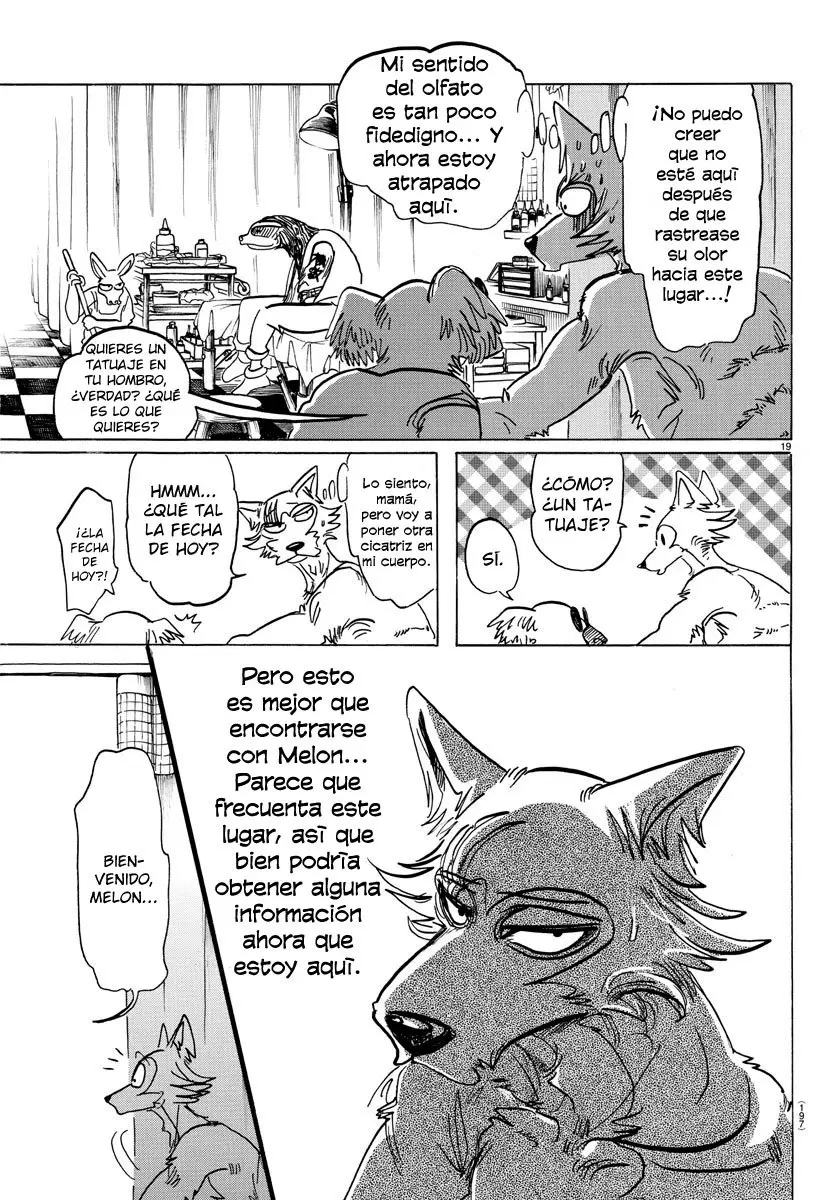 Beastars capítulo 139 página 21