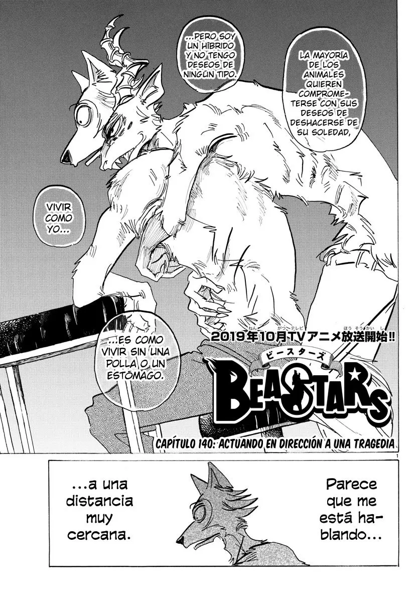 Beastars capítulo 140 página 3