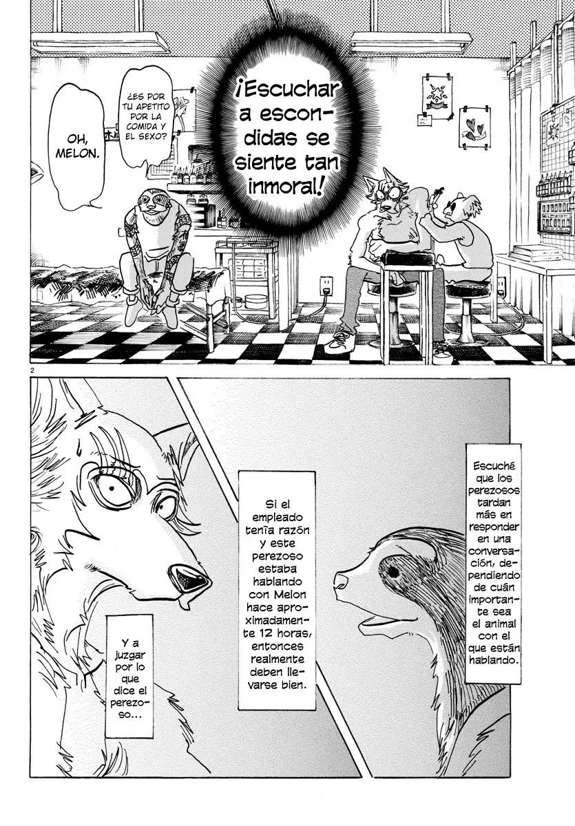 Beastars capítulo 140 página 4