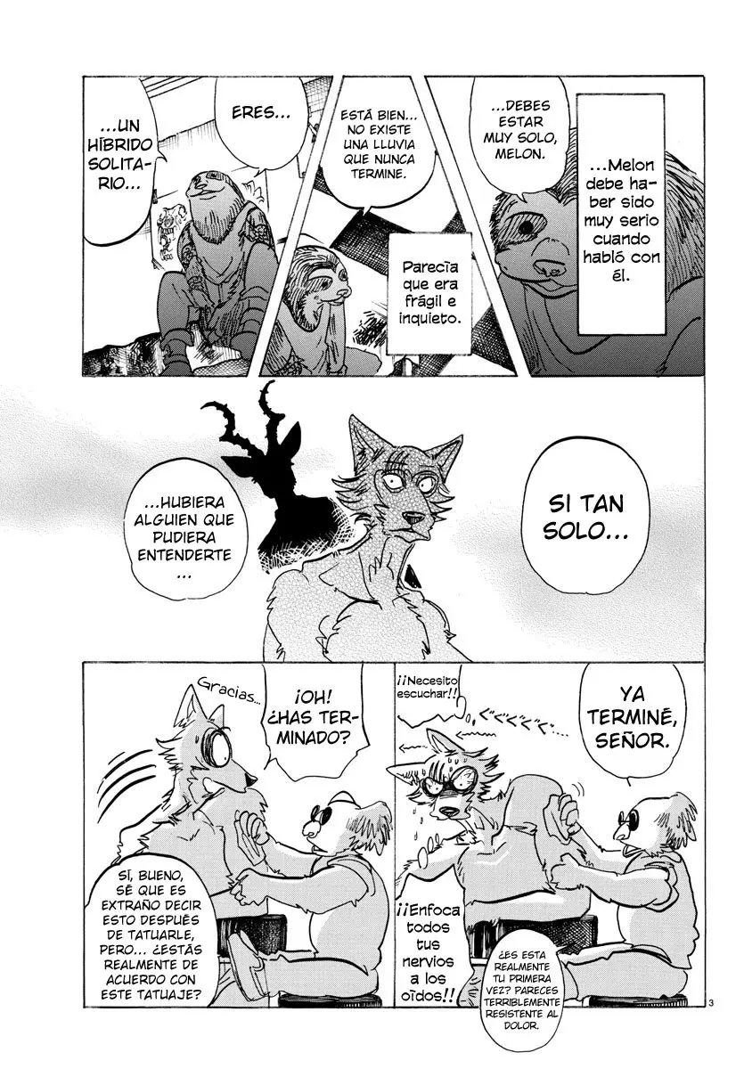 Beastars capítulo 140 página 5