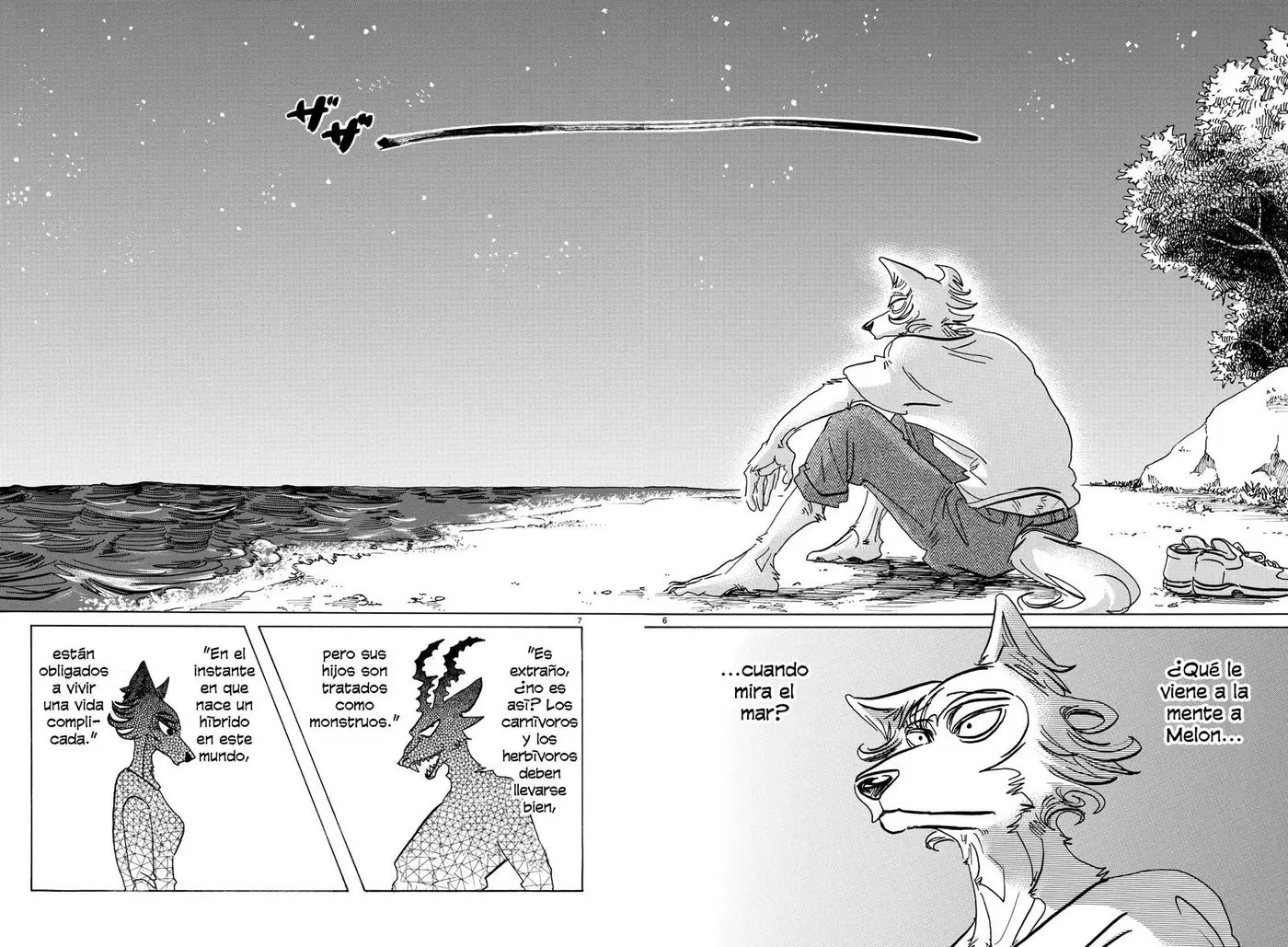 Beastars capítulo 140 página 8