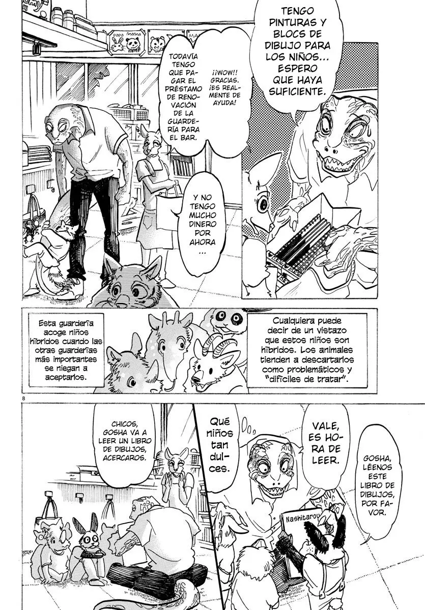 Beastars capítulo 142 página 10