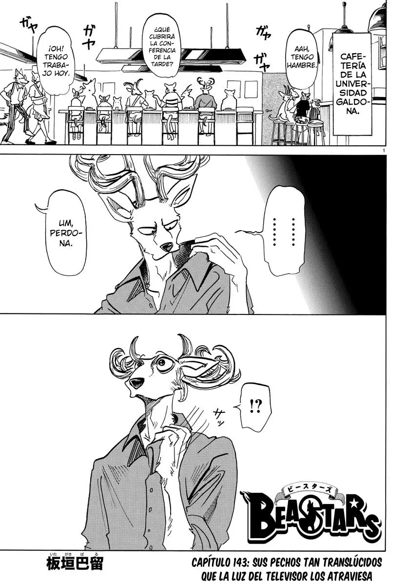Beastars capítulo 143 página 3