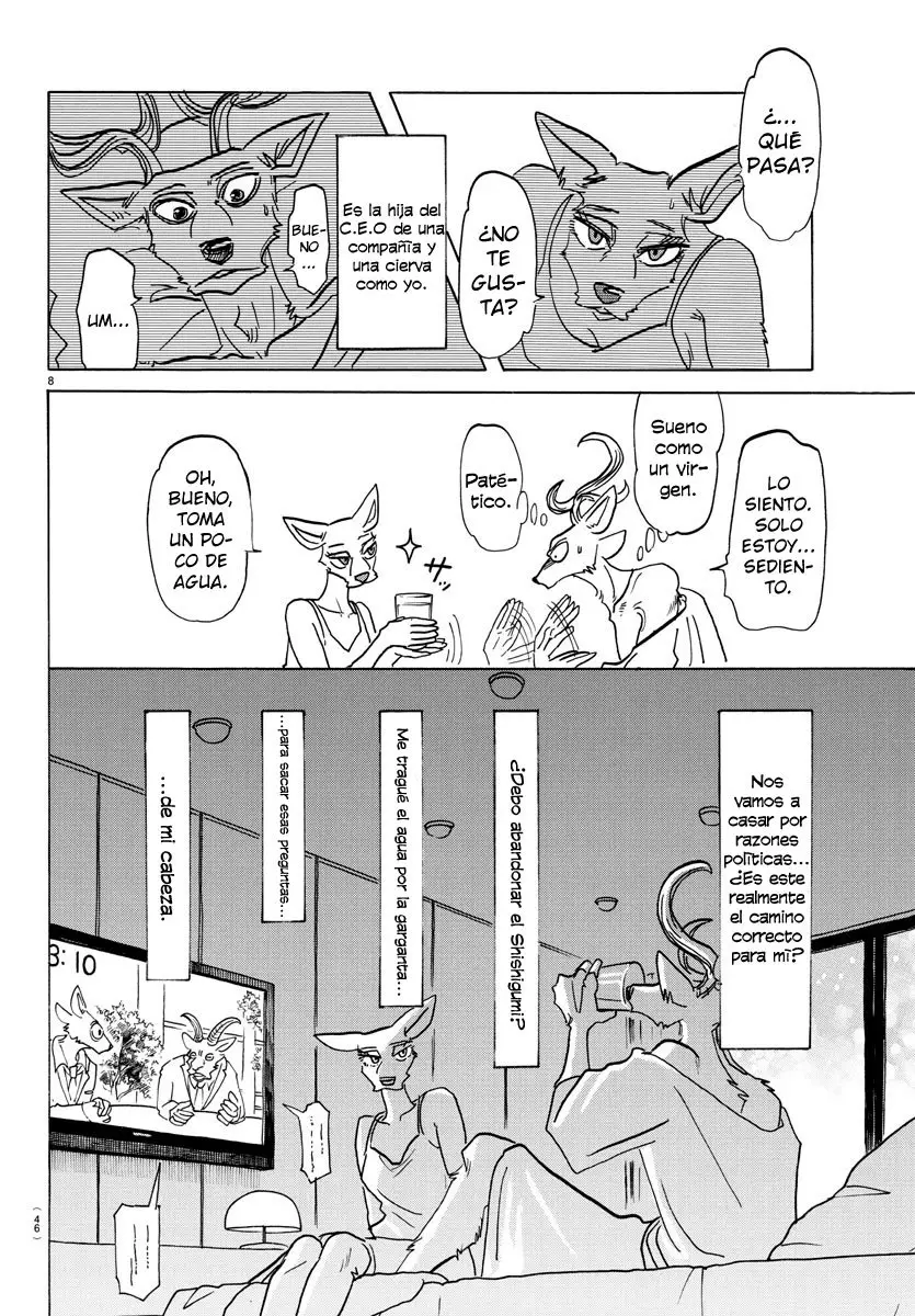 Beastars capítulo 143 página 10