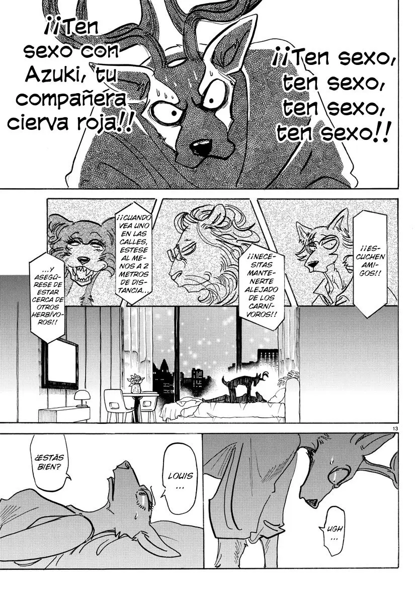 Beastars capítulo 143 página 14