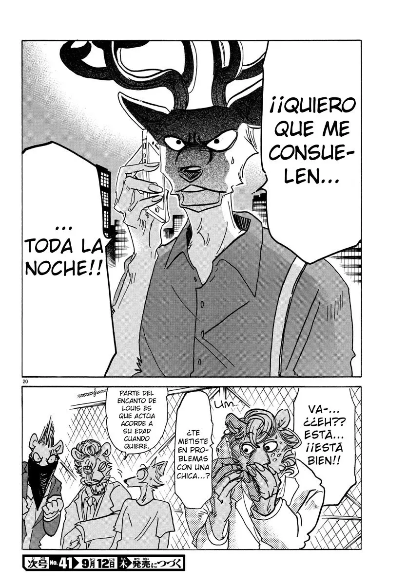 Beastars capítulo 143 página 21