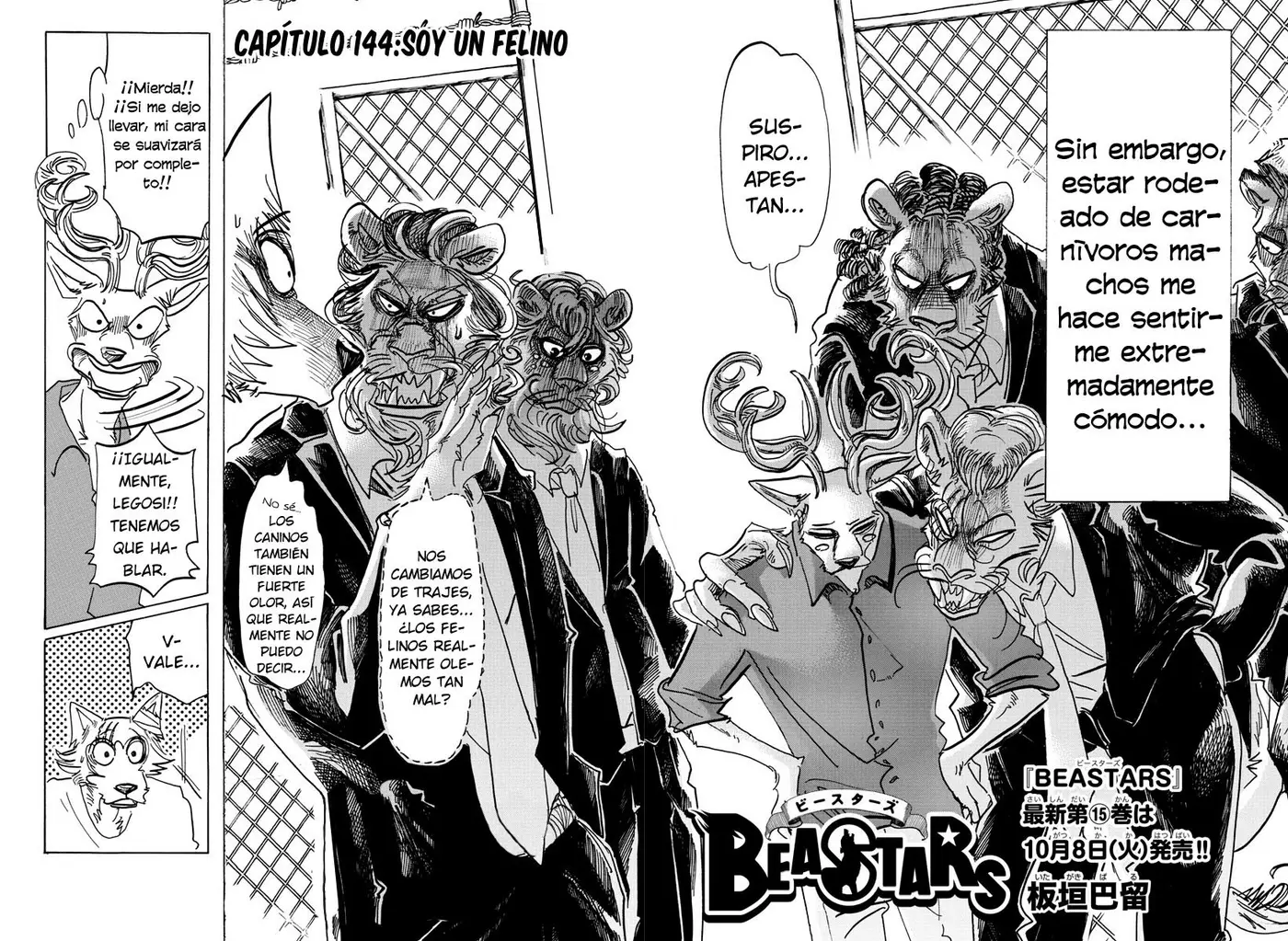 Beastars capítulo 144 página 4