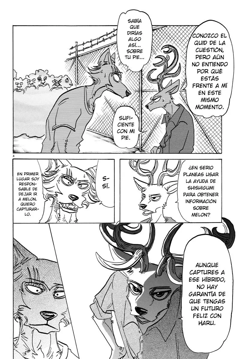 Beastars capítulo 144 página 5