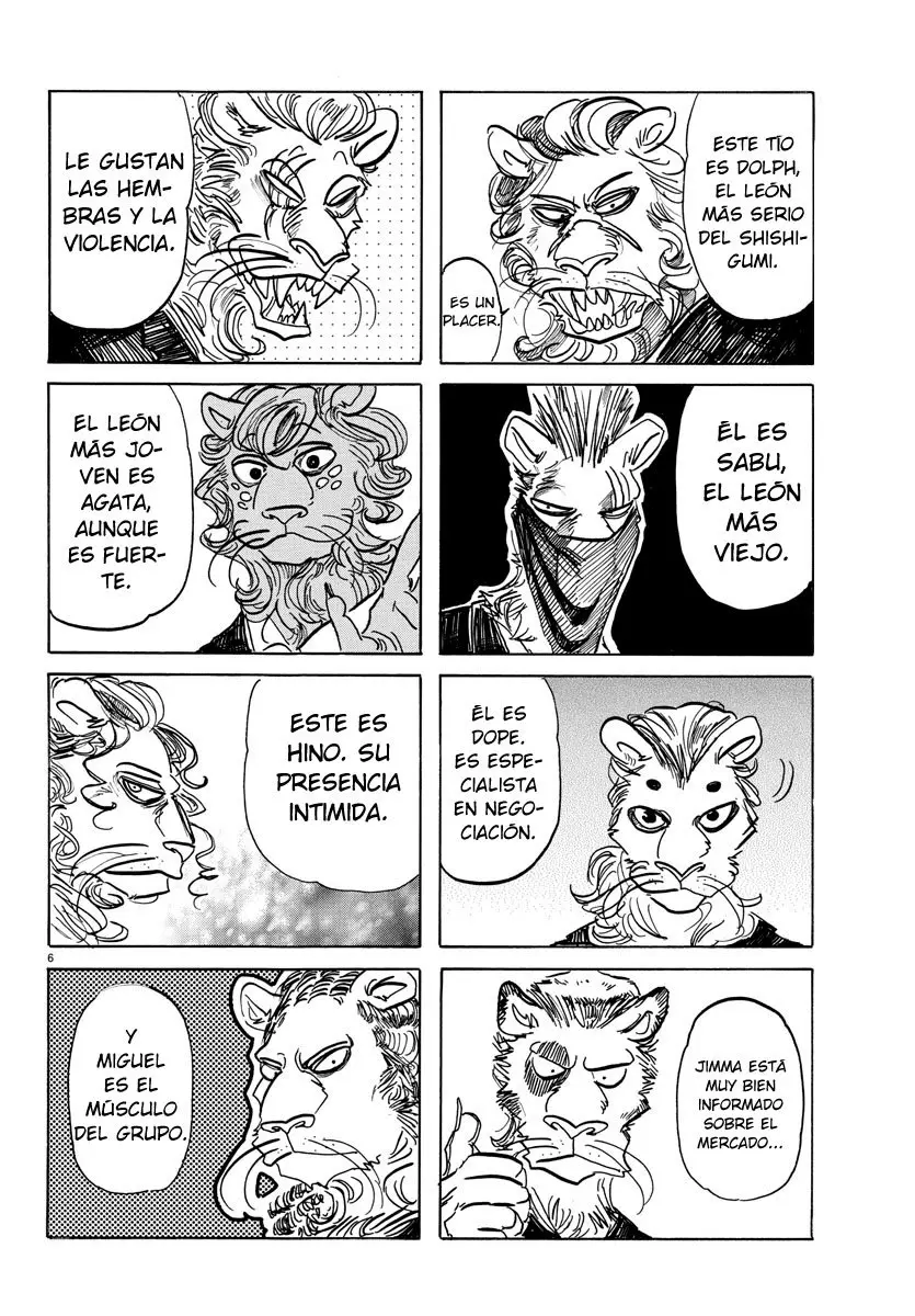 Beastars capítulo 144 página 7