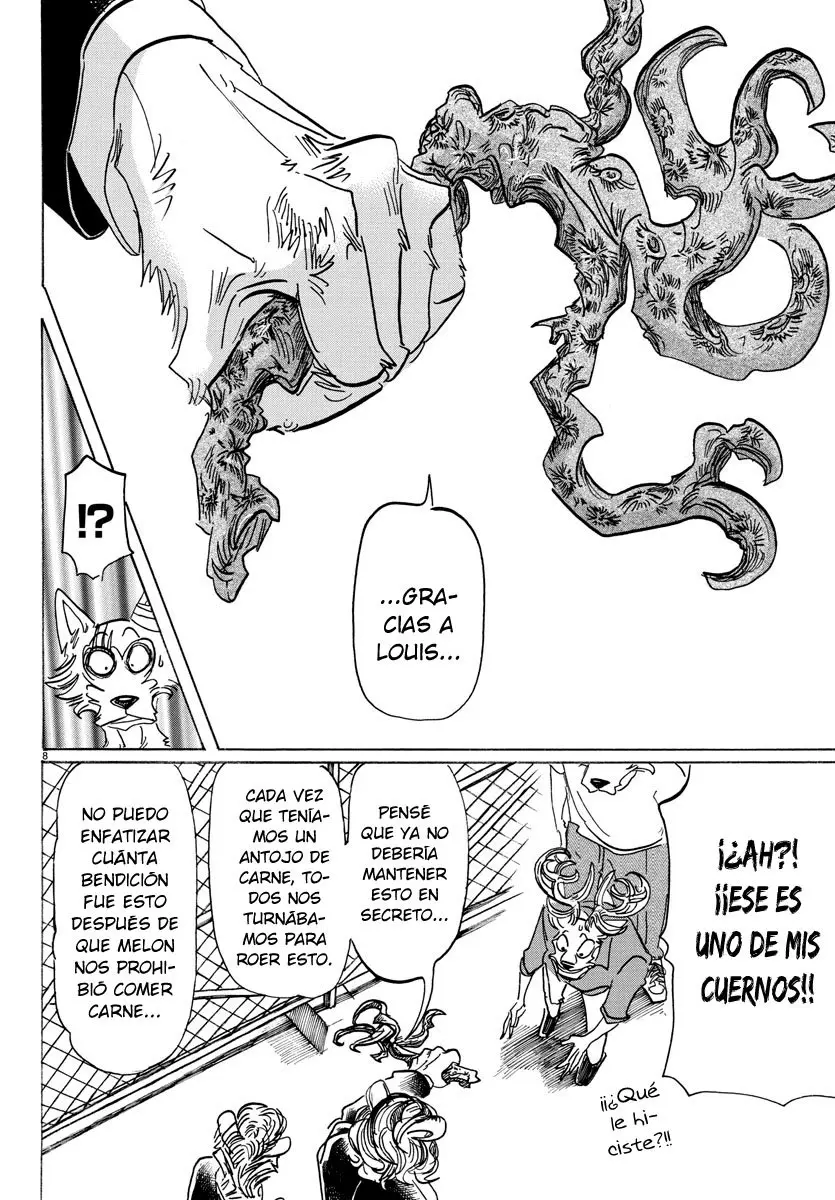 Beastars capítulo 144 página 9