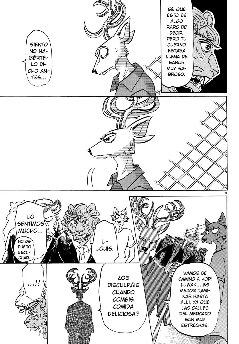 Beastars capítulo 144 página 10