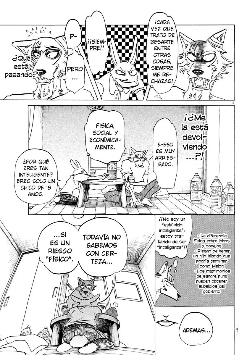 Beastars capítulo 148 página 11