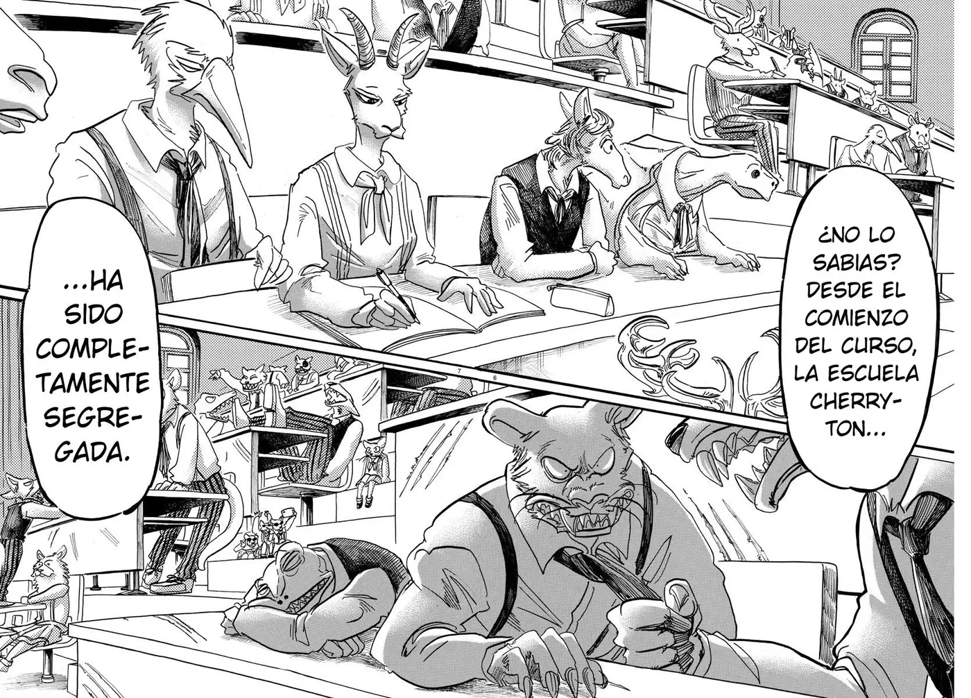 Beastars capítulo 152 página 8