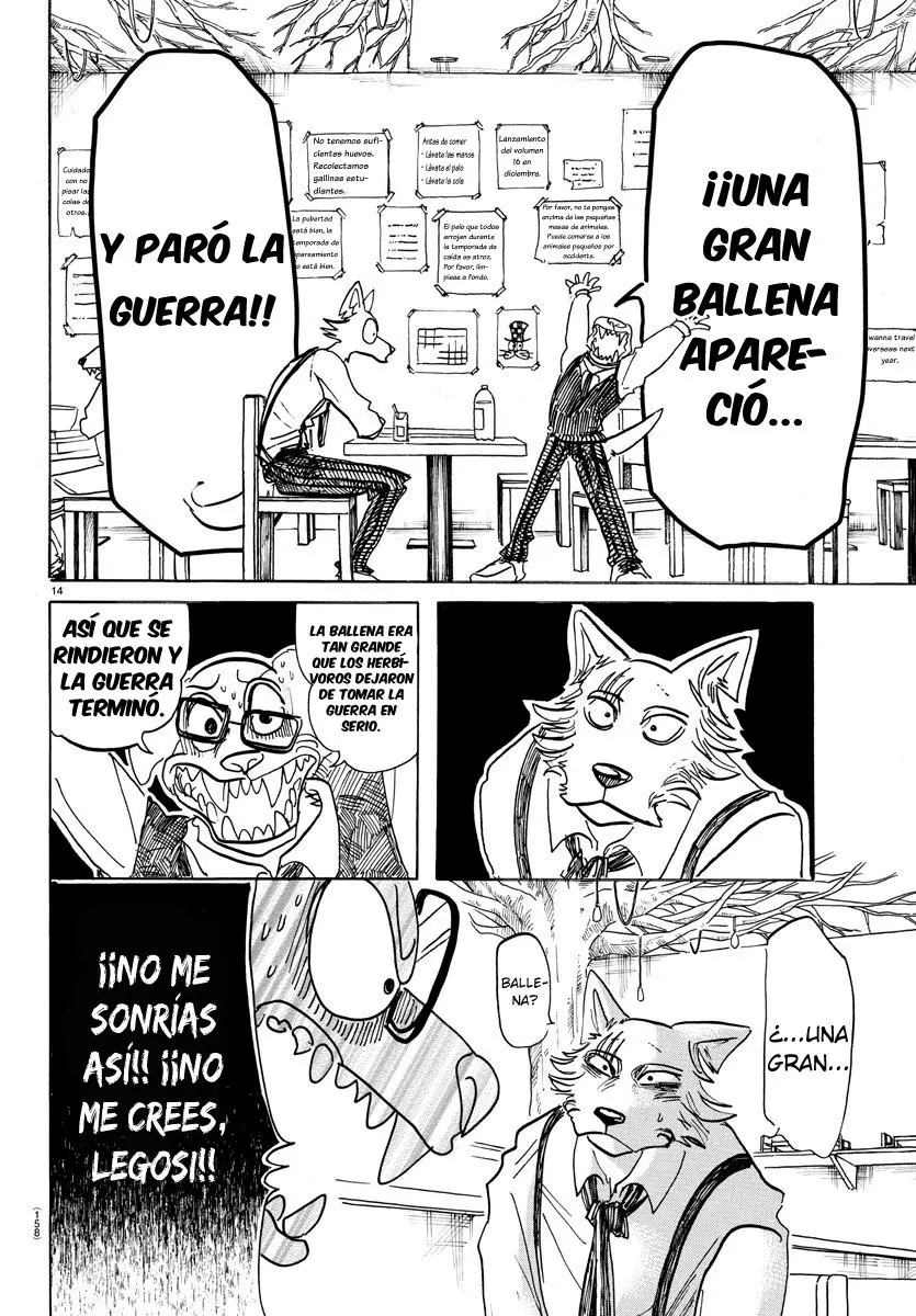 Beastars capítulo 154 página 16