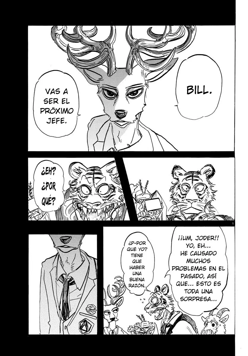Beastars capítulo 155 página 3