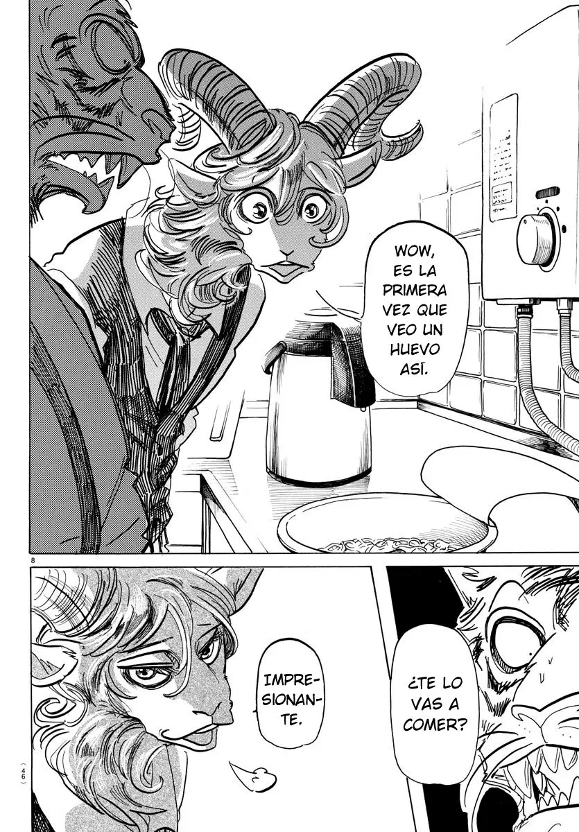 Beastars capítulo 155 página 10